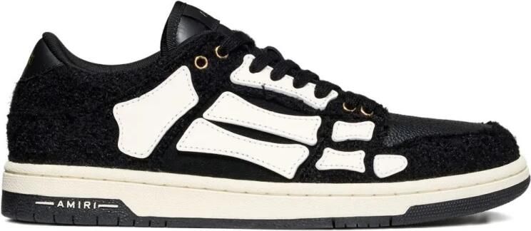 Amiri Boucle Skel Top Low Sneakers