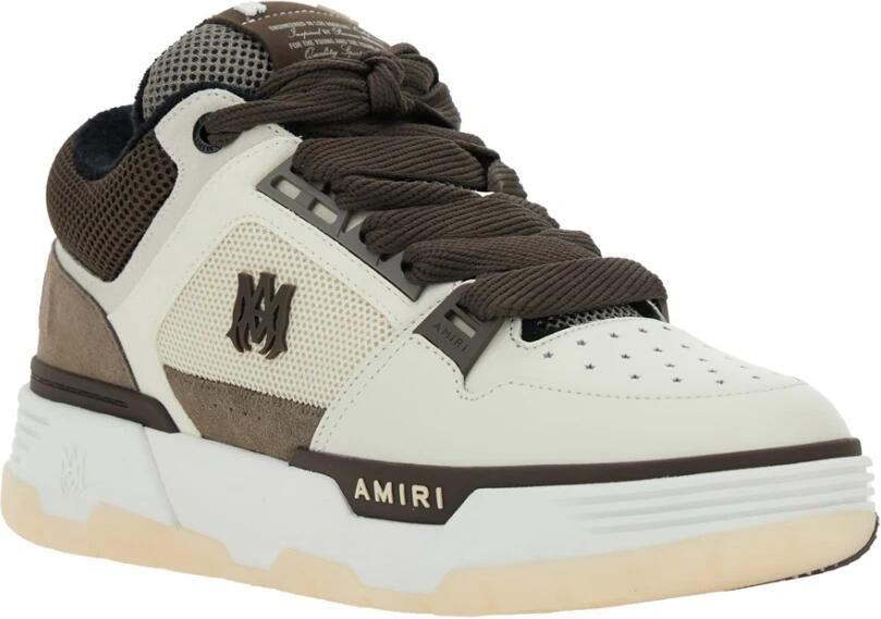 Amiri Bruine Lage Sneakers met Logo