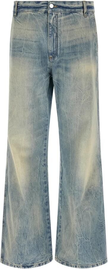 Amiri Checkered Repair Bootcut Jean