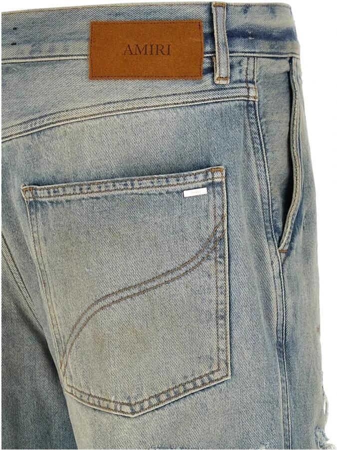 Amiri Checkered Repair Bootcut Jean - Foto 2