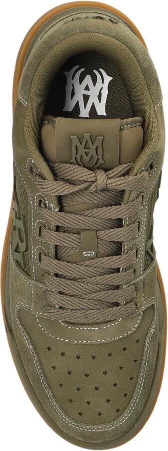 Amiri Leren sneaker met rubberen zool en geperforeerde suède details - Foto 9