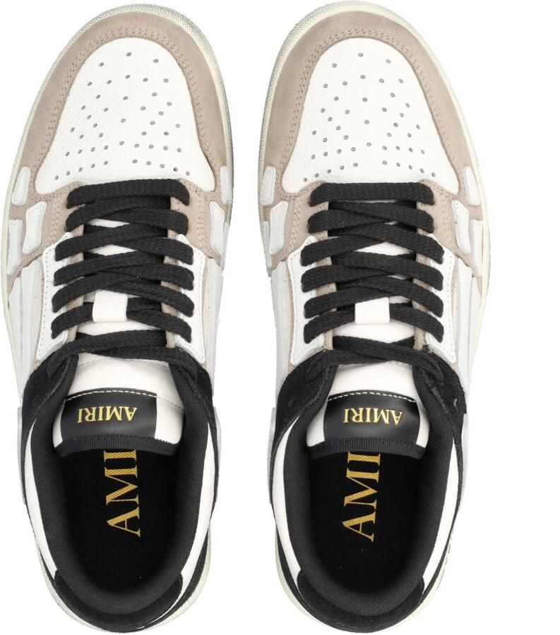 Amiri Distressed Skel Low-Top Sneakers