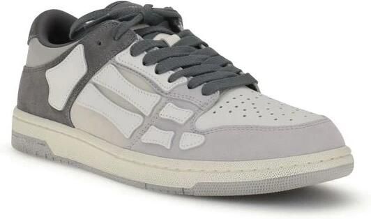 Amiri Distressed Skel Top Low Sneakers