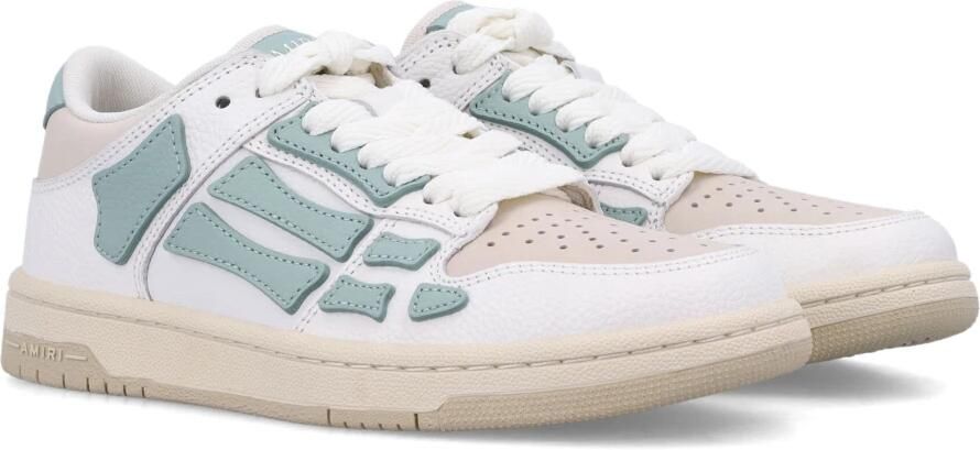 Amiri Groene Frostie Sneakers Skelet Low-Top