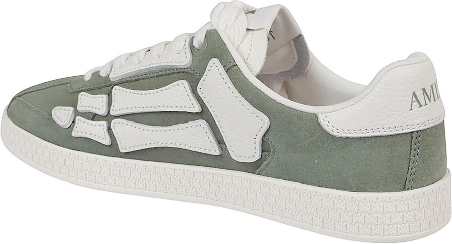 Amiri Groene Sneakers Veters Ronde Neus