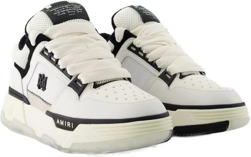 Amiri Leren Lage Sneakers met Veters - Foto 3