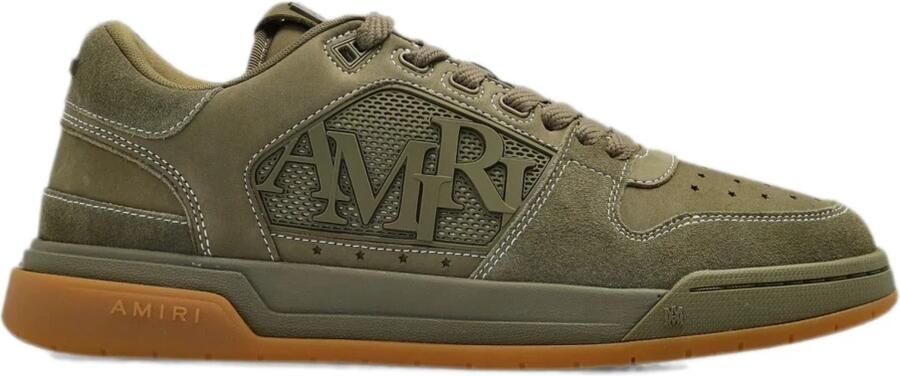 Amiri Leren sneaker met rubberen zool en geperforeerde suède details - Foto 8