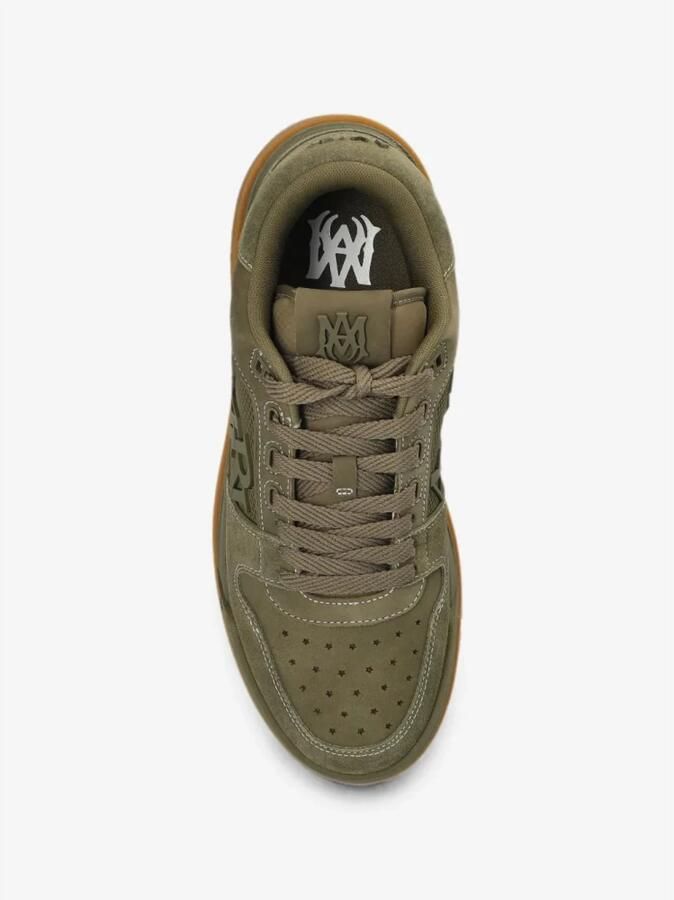 Amiri Leren sneaker met rubberen zool en geperforeerde suède details - Foto 5