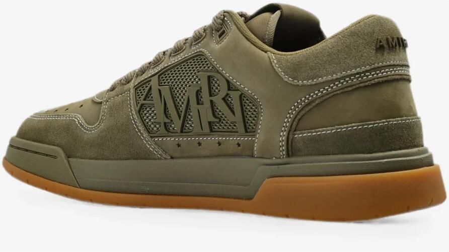 Amiri Leren sneaker met rubberen zool en geperforeerde suède details - Foto 7