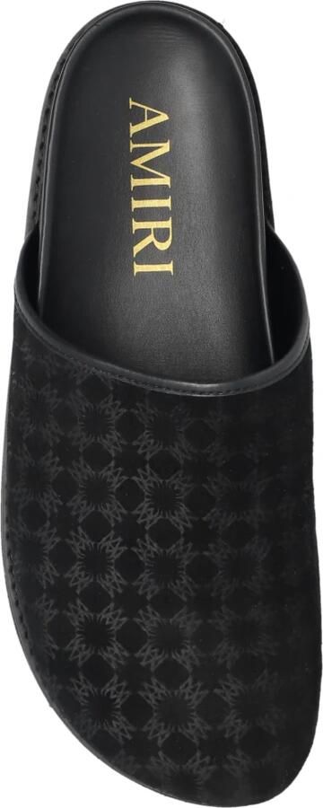 Amiri Ma Clog Suede Slides - Foto 4
