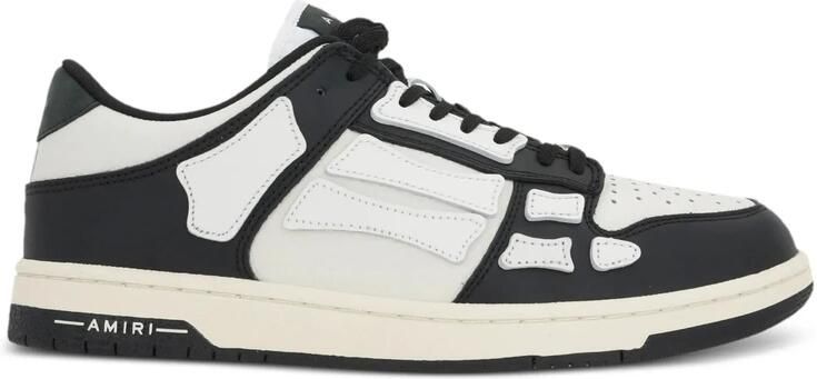 Amiri Skel Panelled Leather Sneakers