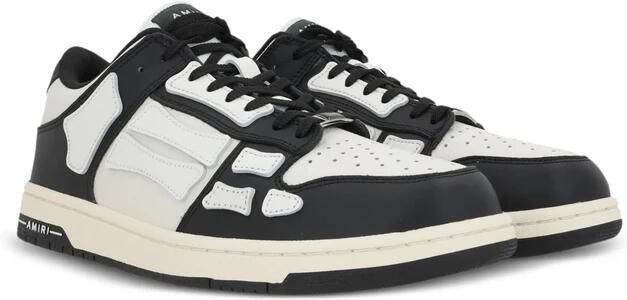Amiri Skel Panelled Leather Sneakers - Foto 4
