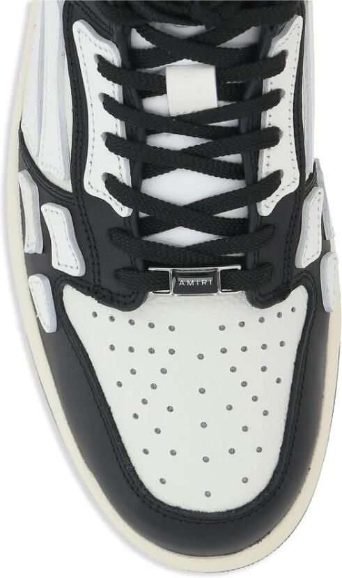 Amiri Skel Panelled Leather Sneakers - Foto 3
