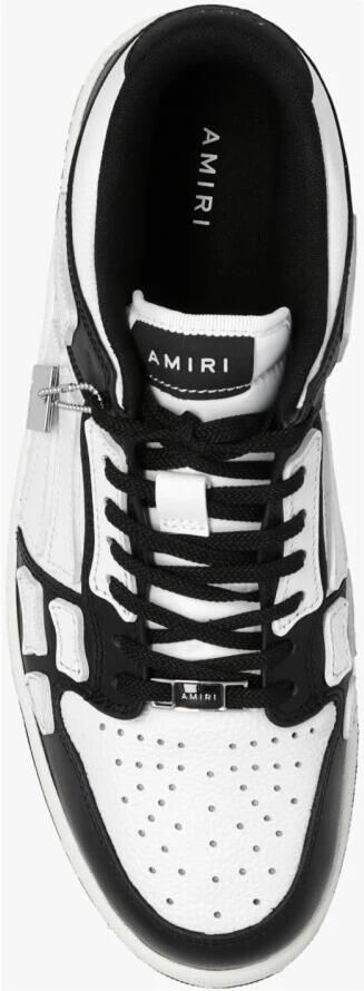Amiri Zwarte Skel Top Low-Top Sneakers Black Heren - Foto 5