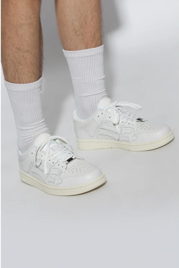 Amiri Witte lage sneakers met geperforeerde neus White Heren - Foto 2
