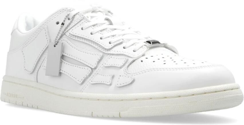 Amiri Witte lage sneakers met geperforeerde neus White Heren - Foto 5