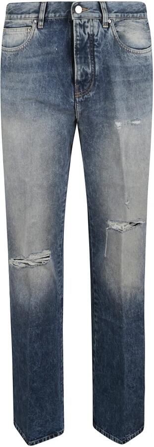 Amiri Slashed Boot Cut Jean