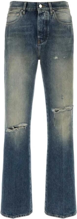 Amiri Slashed Boot Cut Jeans