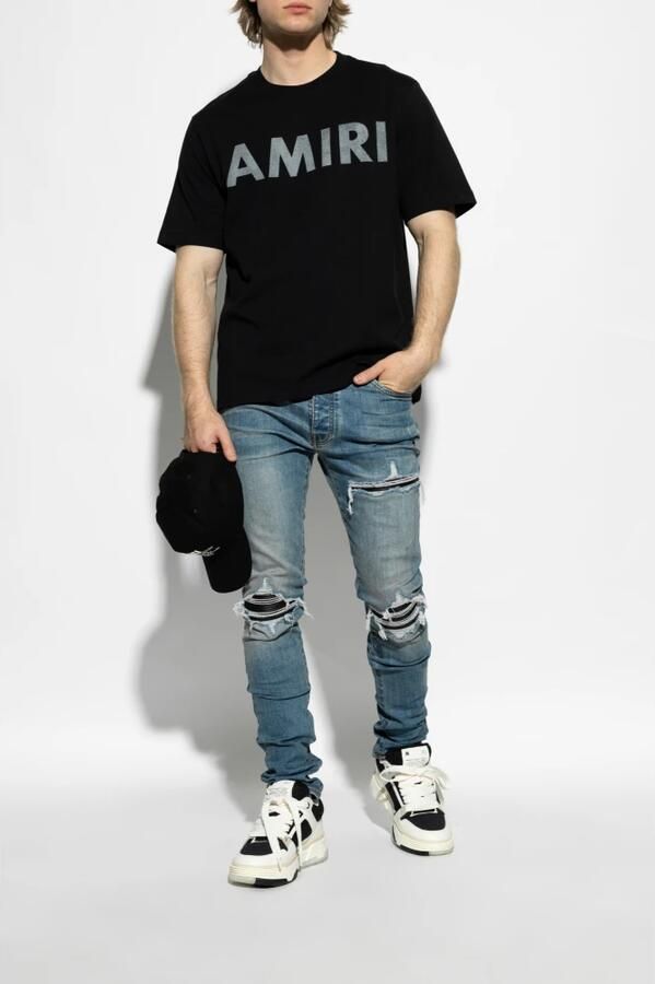AMIRI MA-1 sneaker van leer met mesh details - Foto 3