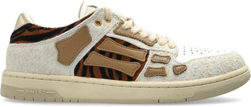 Amiri Zebra Skel Top Low Sneakers