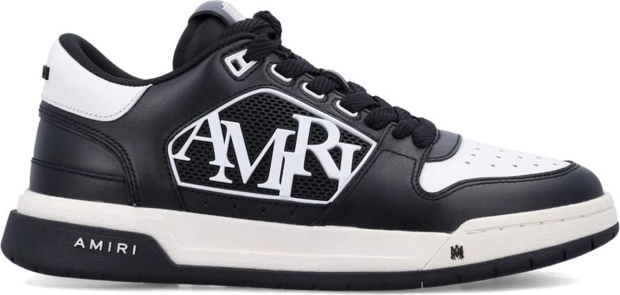 Amiri Zwart Wit Sneakers Klassieke Lage Stijl