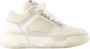 Amiri Beige Leren Sneakers Ronde Neus Beige Heren - Thumbnail 1