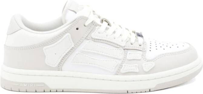 Amiri Beige Sneakers met Front Lace Closure