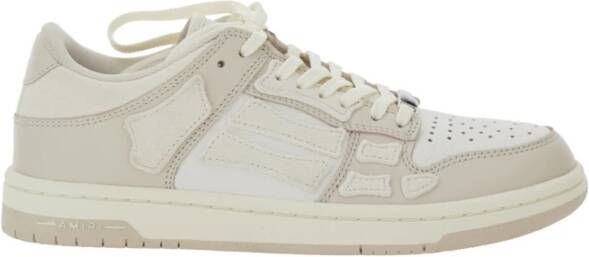 Amiri Beige Sneakers Skel TOP LOW