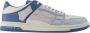 Amiri Blauwe Sneakers Twee-Tone Lage Top Multicolor Heren - Thumbnail 13