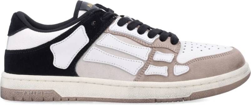 Amiri Distressed Skel Low-Top Sneakers