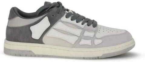 Amiri Distressed Skel Top Low Sneakers