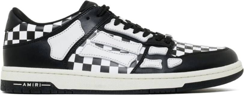 Amiri Check Pattern Sneakers