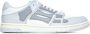 Amiri Grijze Leren Sneakers met Skeletapplicaties Gray Heren - Thumbnail 5