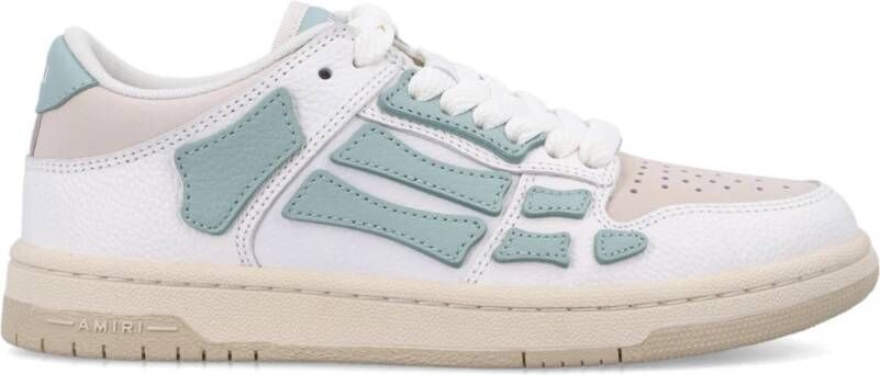 Amiri Groene Frostie Sneakers Skelet Low-Top
