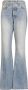 Amiri Hoge Taille Bootcut Blauwe Jeans - Thumbnail 1