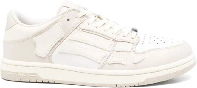 Amiri Lage Beige Sneaker Skel Top