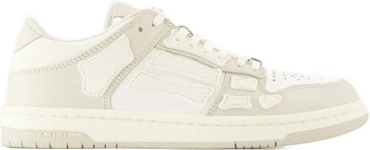 Amiri Lage Top Beige Leren Sneakers - Foto 2