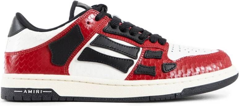 Amiri Lage Top Sneaker van Multicolor Leer