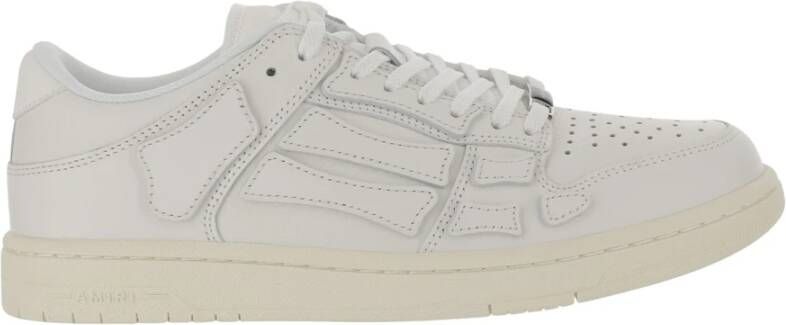 Amiri Leren lage sneakers met skelet