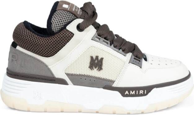 Amiri Luxe Bruine Ma-1 Sneaker White Heren