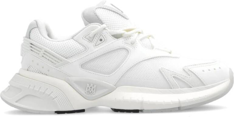Amiri Mesh en Leren Sneakers Multicolor