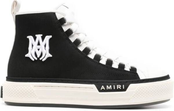 Amiri Monogram Canvas Sneakers