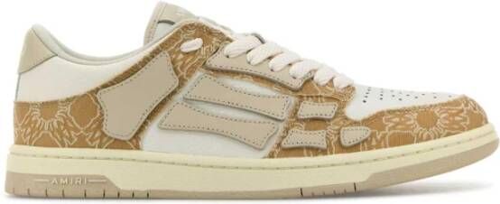 Amiri Multicolor Leren en Stoffen Skel Sneakers