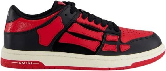 Amiri Rode Skel Top Lage Sneakers