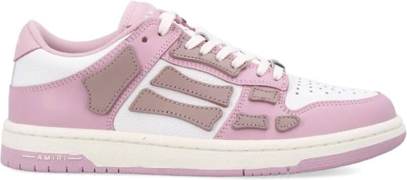 Amiri Roze Sneakers met Geperforeerde Details