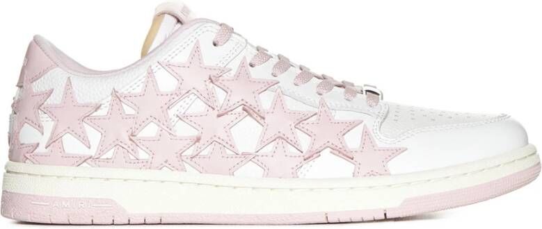 Amiri Roze Sneakers met Ster Patches Pink Dames