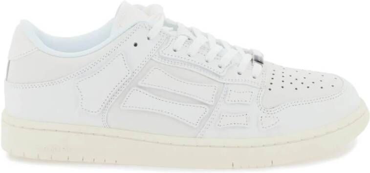 Amiri Witte lage sneakers met geperforeerde neus White Heren - Foto 3