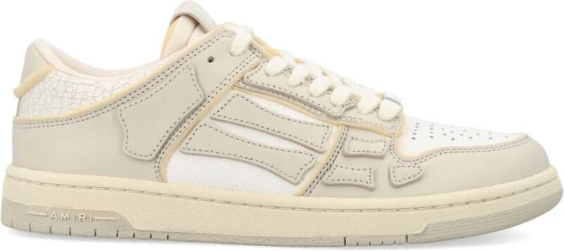 Amiri Skel Top Low Sneakers Beige Heren