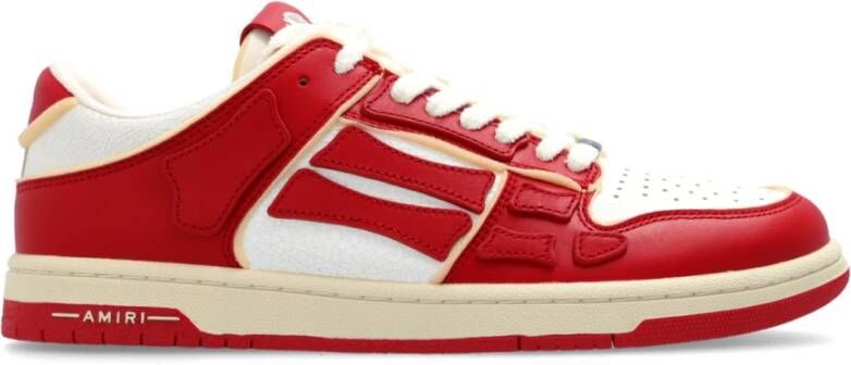 Amiri Skel Top Low sports schoenen Red Heren