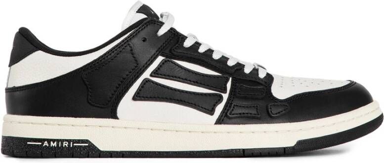 Amiri Skelet Patch Vetersluiting Sneakers Black Heren